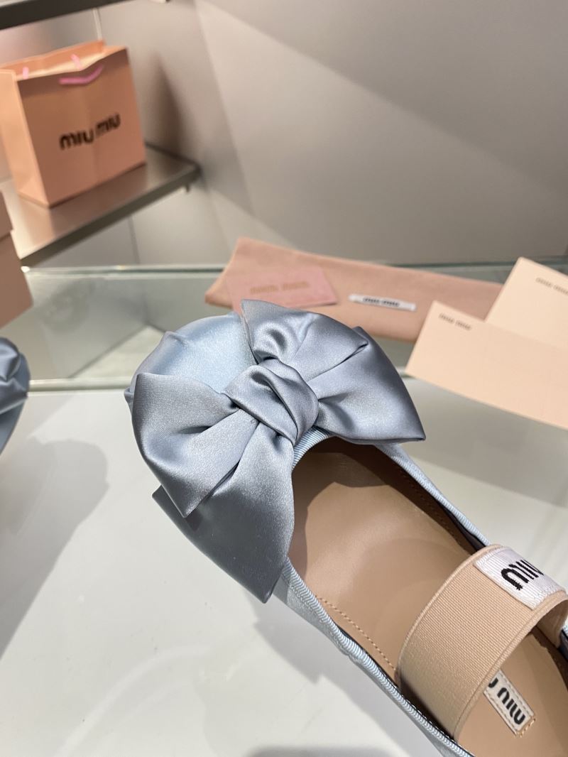 Miu Miu flat shoes